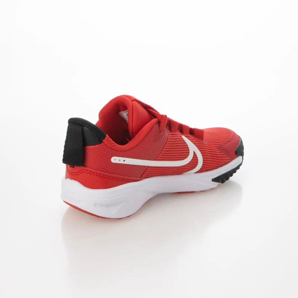 Nike Star Runner 4 Little Kids' Red Running Shoes Size 11c - Picture 3 of 8